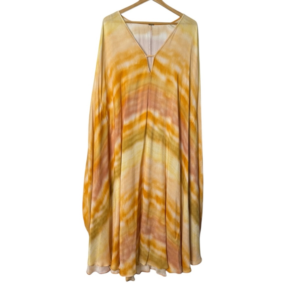 Cult Gaia Thara Dyed Coverup Caftan M/L - Picture 3 of 8
